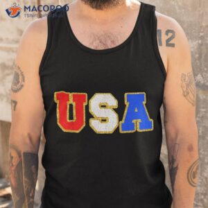 usa us flag patriotic 4th of july america shirt tank top