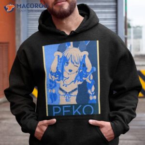 usada pekora peko posterized hololive shirt hoodie