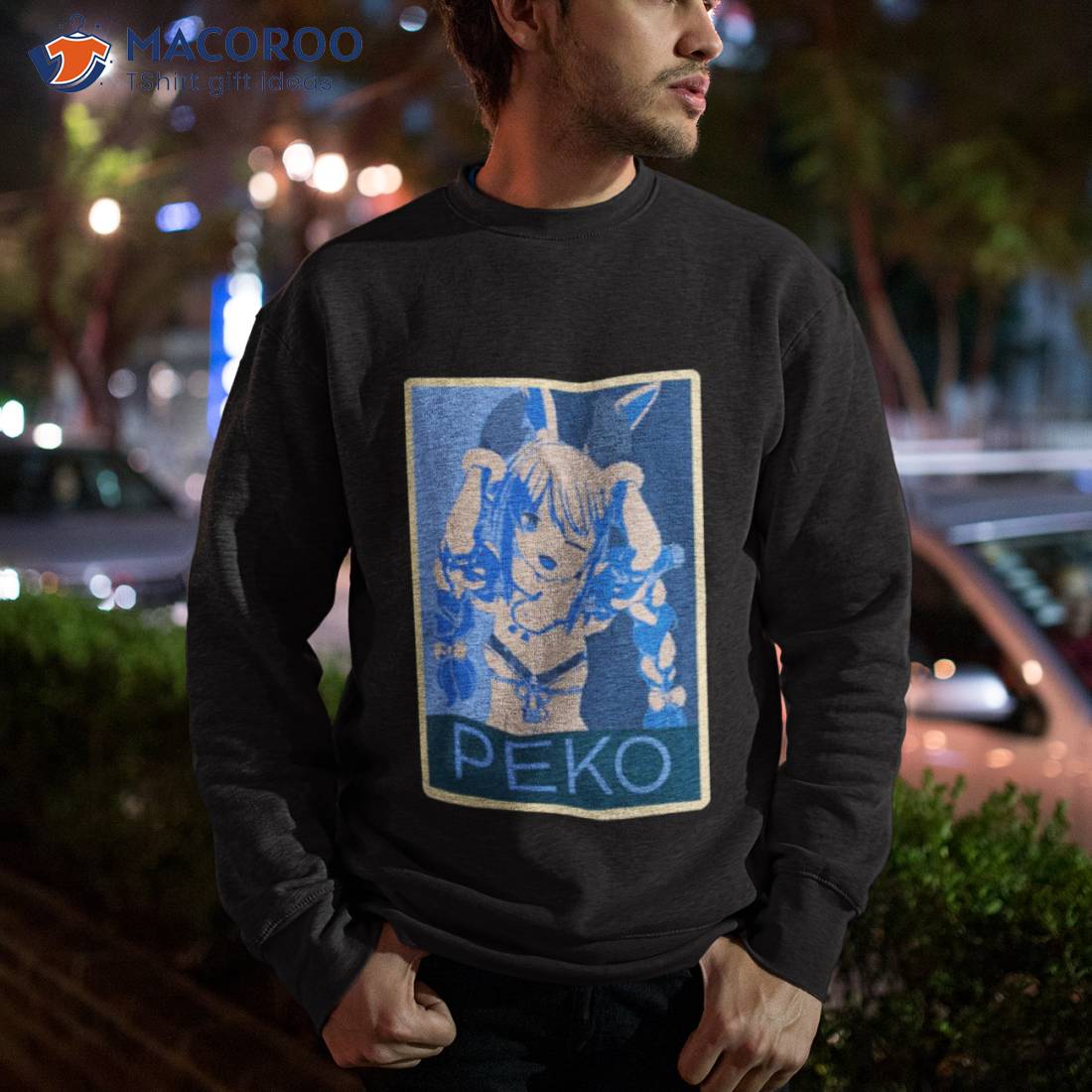 Usada Pekora Peko Posterized Hololive Shirt Usada Pekora Peko Posterized Hololive Shirt