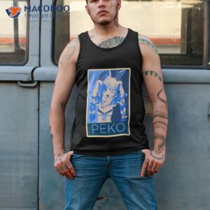 Usada Pekora Peko Posterized Hololive Shirt 3 usada pekora peko posterized hololive shirt tank top 2