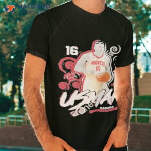 Usman Garuba Houston Rockets Player Name & Number Competitor Shirt