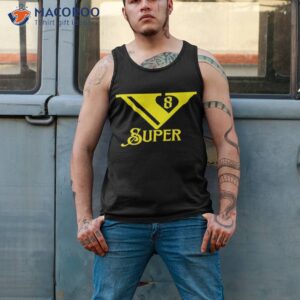 v8 super logo trucker shirt tank top 2