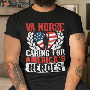 va nurse americas heros merica us flag patriot veterans day shirt tshirt