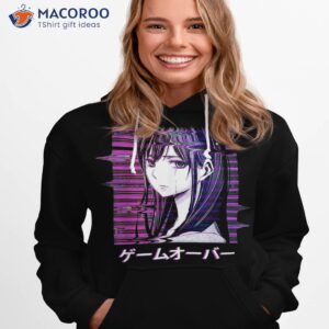 vaporwave egirl aesthetic anime japanese sad girl alt shirt hoodie 1