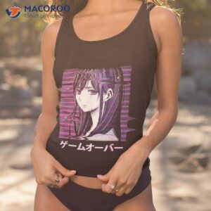 vaporwave egirl aesthetic anime japanese sad girl alt shirt tank top 1