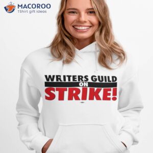 variety writers guild on strike shirt hoodie 1