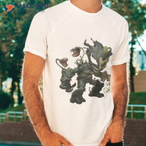 venomized baby groot shirt tshirt