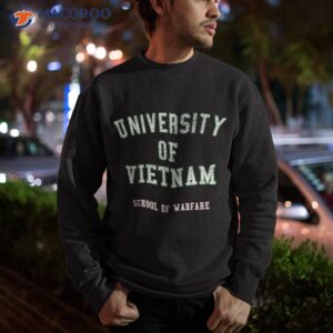 vietnam veterans university of school shirt sweatshirt