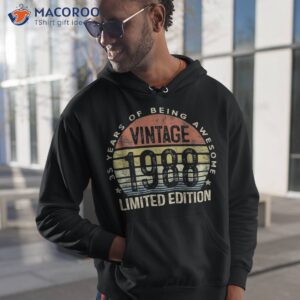 vintage 1988 limited edition 35 year old gifts 35th birthday shirt hoodie 1