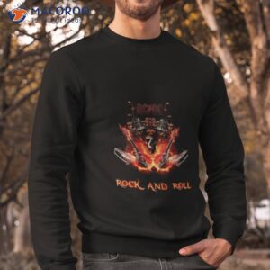 vintage acdc rock and roll band 2023 shirt sweatshirt