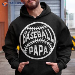vintage baseball papa leopard love s fathers day shirt hoodie 1
