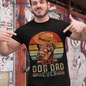 vintage best doberman dog dad ever cute lovers shirt tshirt 1