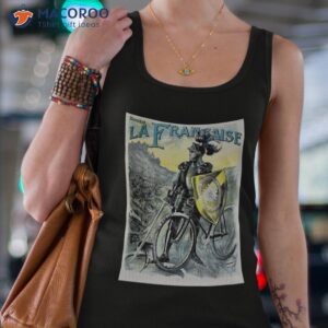 vintage bicycle poster knight with a shirt tank top 4