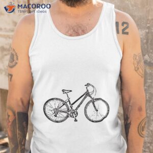 vintage bicycle shirt tank top