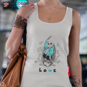 vintage design sans undertale shirt tank top 4