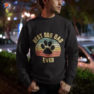 vintage dog dad shirt cool father s day gift retro t sweatshirt