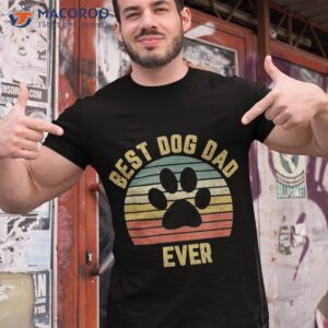 vintage dog dad shirt cool father s day gift retro t tshirt 1