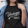 Vintage Made In 1983 Shirt 35th Birthday Gift