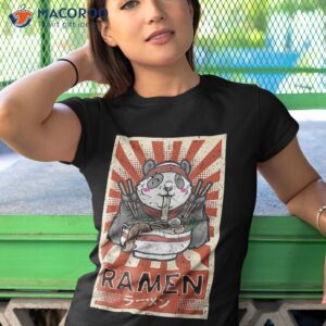 vintage panda eating ra noodles otaku anime japanese shirt tshirt 1