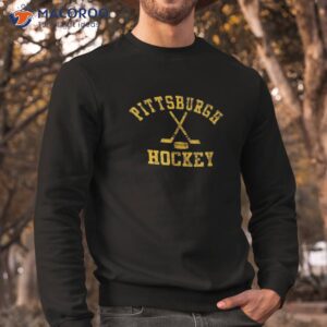 vintage pittsburgh hockey shirt sweatshirt