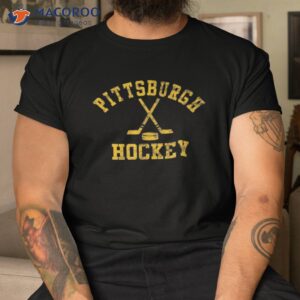 vintage pittsburgh hockey shirt tshirt