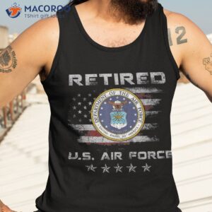 vintage retired us air force veteran shirt patriotic gift tank top 3