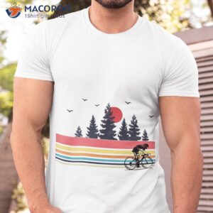 vintage retro bicycle cycling mountain bike outdoor cyclist gifts shirt tshirt