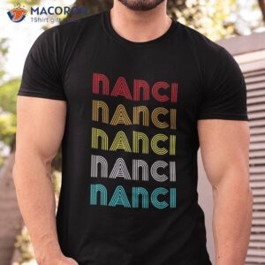 vintage retro nanci repeat font 60s 70s classic novelty shirt tshirt 1