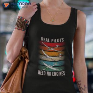 vintage sailplane pilot gliding for gliders shirt tank top 4