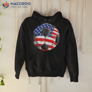 vintage soccer 4th of july usa american flag boys shirt hoodie