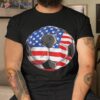 Vintage Soccer 4th Of July Usa American Flag Boys Shirt