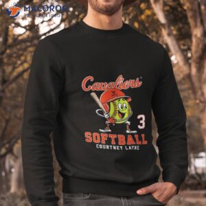 virginia cavaliers ncaa softball courtney layne shirt sweatshirt