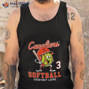 virginia cavaliers ncaa softball courtney layne shirt tank top