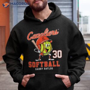 virginia cavaliers ncaa softball gabby baylog shirt hoodie