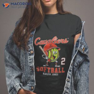 virginia cavaliers ncaa softball kailyn jones shirt tshirt 2