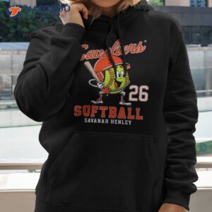 virginia cavaliers ncaa softball savannah henley shirt hoodie 2