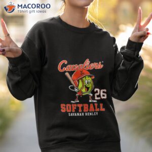 virginia cavaliers ncaa softball savannah henley shirt sweatshirt 2