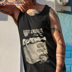 visit arrakis graphic dune movie shirt tank top 1