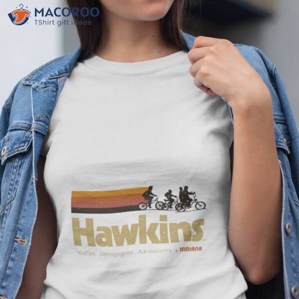 Visit Hawkins Indiana Vintage 80’s Tv Series Unisex T-Shirt