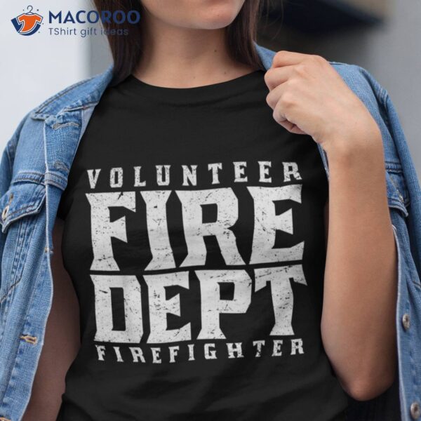 Volunteer Fire Dept. Firefighter Shirt