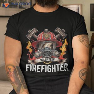 volunteer firefighter nonprofit work fireman shirt tshirt