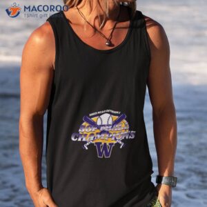 washington huskies 2023 ncaa division i softball champions shirt tank top