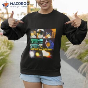 wave motion gun star blazers shirt sweatshirt