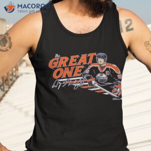 wayne gretzky the great one signature shirt tank top 3