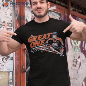 wayne gretzky the great one signature shirt tshirt 1