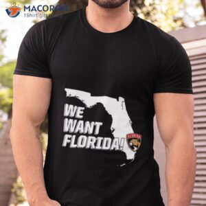 we want florida panthers 2023 shirt tshirt