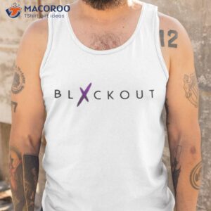 wearme blxckout shirt tank top