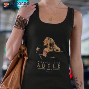 weekends with adele the world tour 2023 t shirt tank top 4