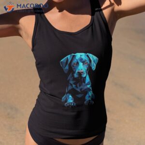 weimaraner puppy dog pop art shirt tank top 2