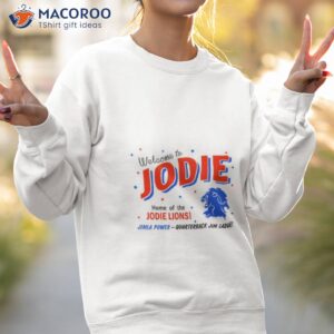 welcome to jodie logo 11 22 63 vanderpump shirt sweatshirt 2